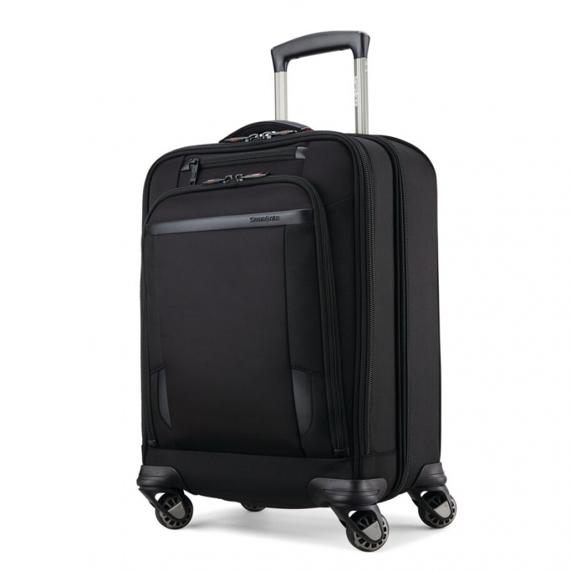 Black Samsonite Pro Vertical Spinner Mobile Office Bags & Backpacks Business Bags | YOF508479