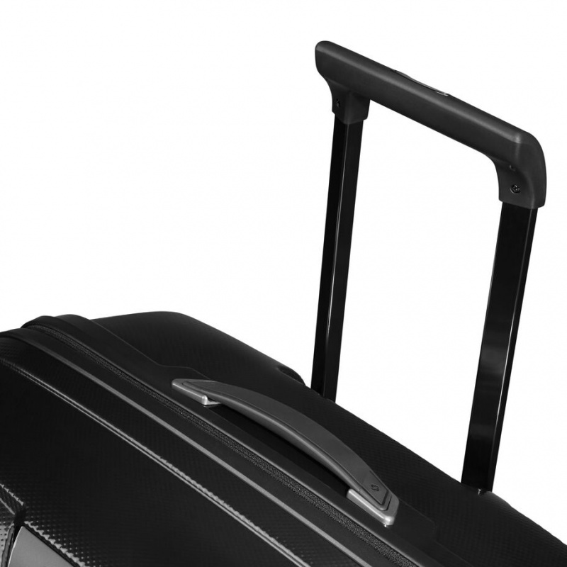 Black Samsonite Proxis Medium Spinner Luggage Checked Luggage | FCX321980