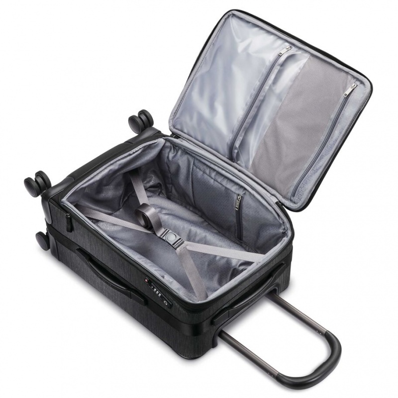 Black Samsonite SXK Global Expandable Spinner Luggage Carry On Luggage | RJC087951