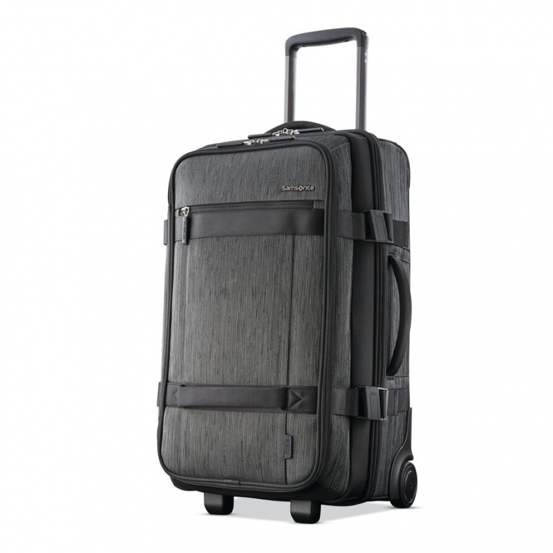 Black Samsonite SXK Luggage Wheeled Duffels | VQO316547