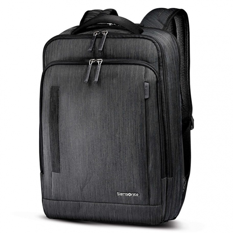 Black Samsonite SXK Slim Kevlar Bags & Backpacks Backpacks | YEL698714