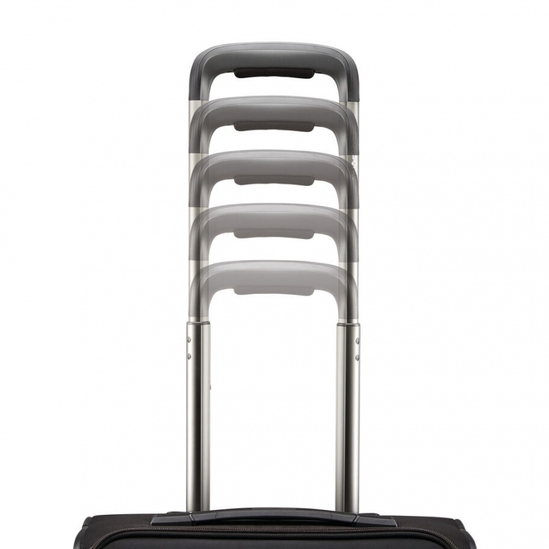 Black Samsonite Silhouette 17 Spinner Luggage Carry On Luggage | IEG763248