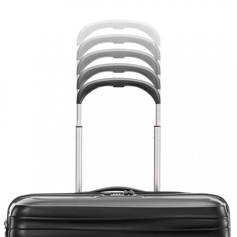 Black Samsonite Stryde 111 Medium Glider Hardside Luggage Checked Luggage | KPX193658