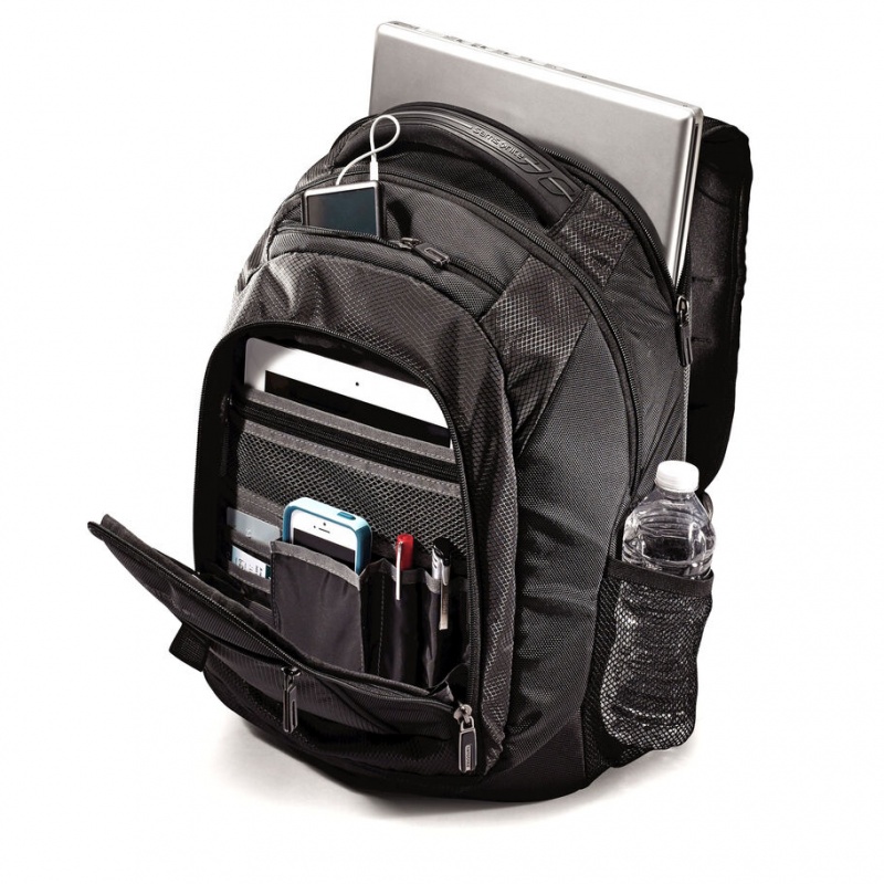 Black Samsonite Tectonic 2 Medium - Laptops - Bags & Backpacks Backpacks | YDO895014