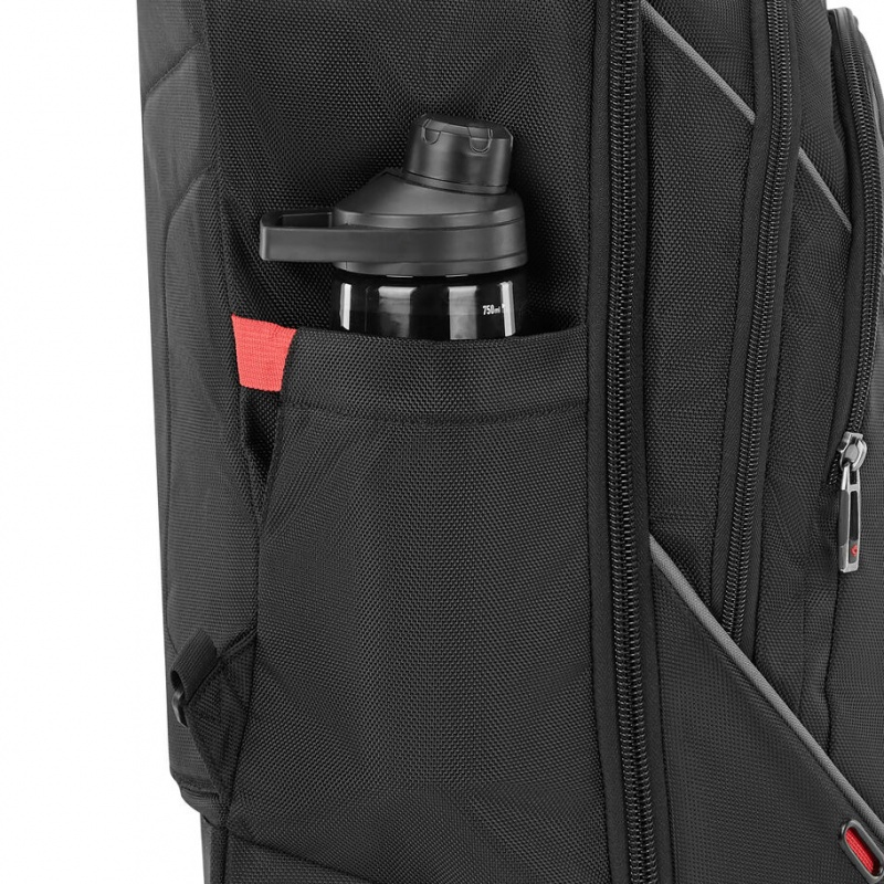 Black Samsonite Tectonic Nutech Wheeled Bags & Backpacks Backpacks | DKB025391