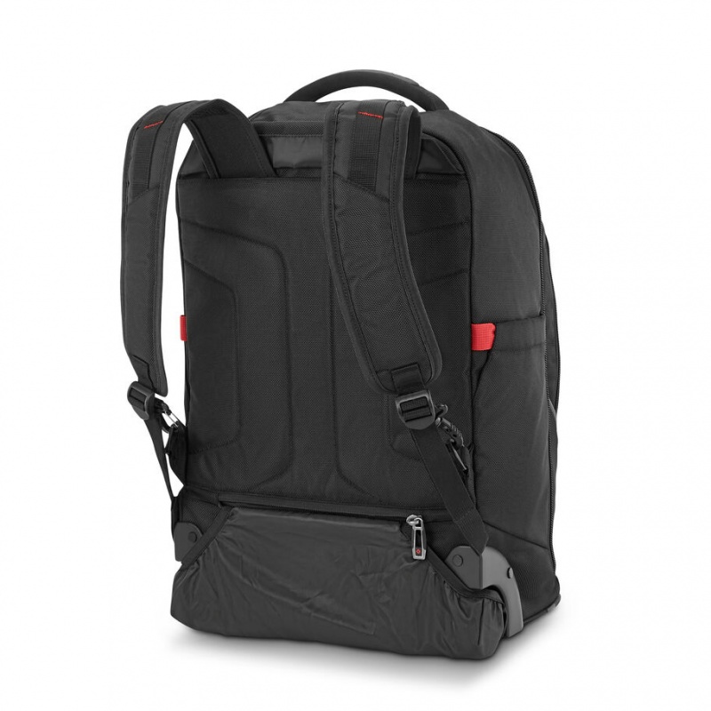 Black Samsonite Tectonic Nutech Wheeled Bags & Backpacks Backpacks | DKB025391