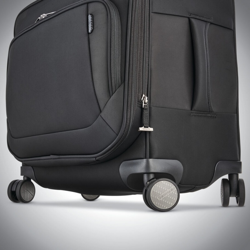 Black Samsonite Theorym Medium Glider Luggage Checked Luggage | ZYA724398