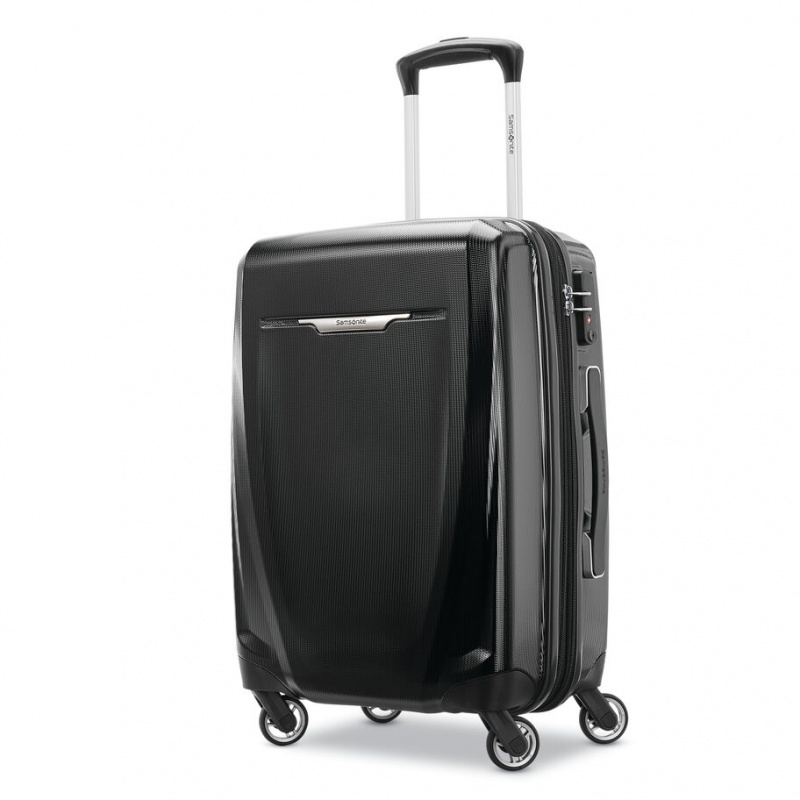 Black Samsonite Winfield 3 DLX 20\