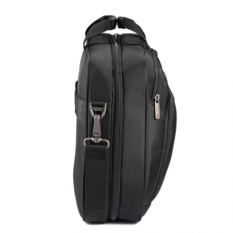 Black Samsonite Xenon 3.0 Techlocker Bags & Backpacks Business Bags | LVQ932018