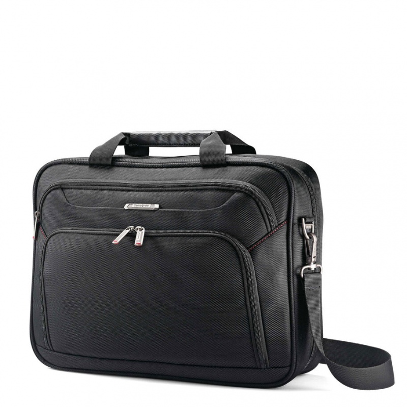 Black Samsonite Xenon 3.0 Techlocker Bags & Backpacks Business Bags | LVQ932018