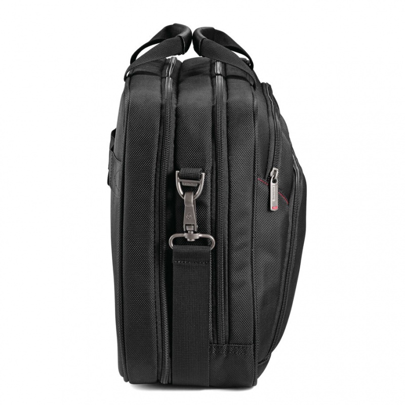 Black Samsonite Xenon 3.0 Two-Gusset Toploader Bags & Backpacks Business Bags | AVQ789201