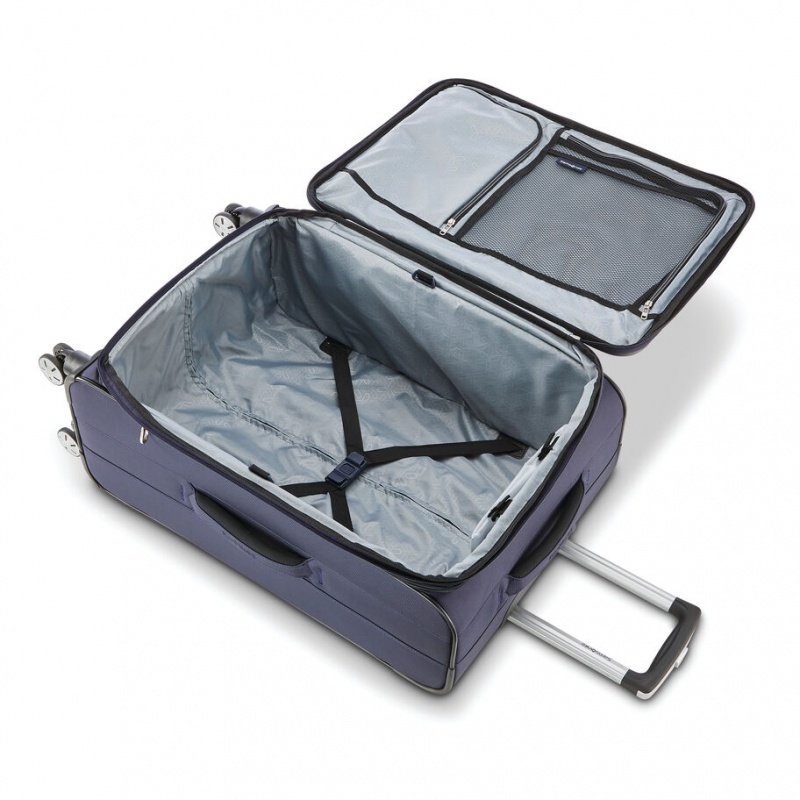 Blue Samsonite Atrium Medium Spinner Luggage Checked Luggage | KCQ843706