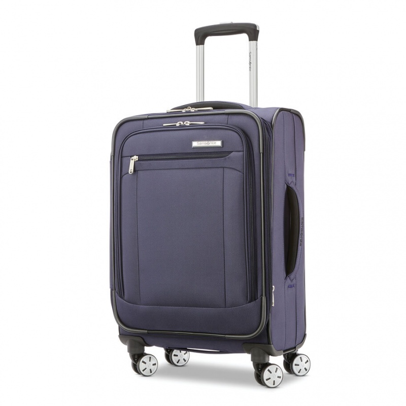 Blue Samsonite Atrium Spinner Depth Luggage Carry On Luggage | JRD021735