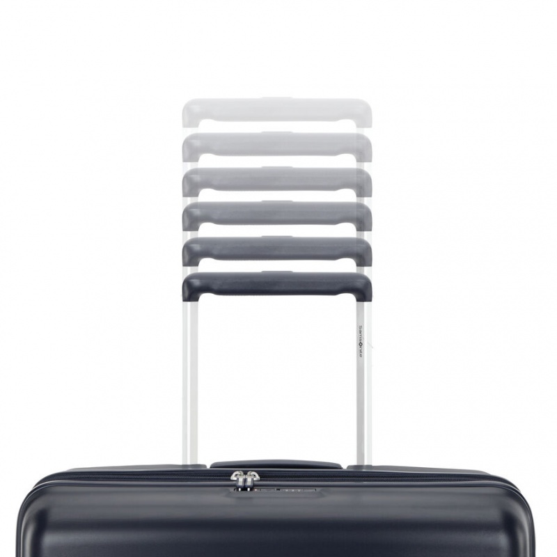 Blue Samsonite Elevation & trade Plus Medium Glider Hardside Luggage Checked Luggage | PBX235648