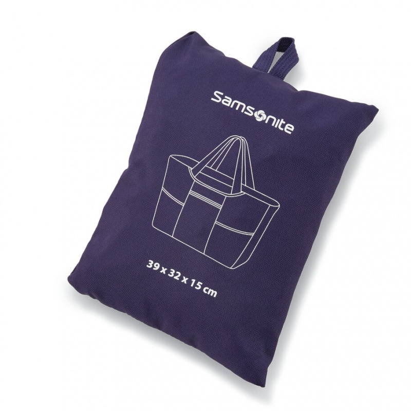 Blue Samsonite Foldaway Bags & Backpacks Tote Bags | CIW468593