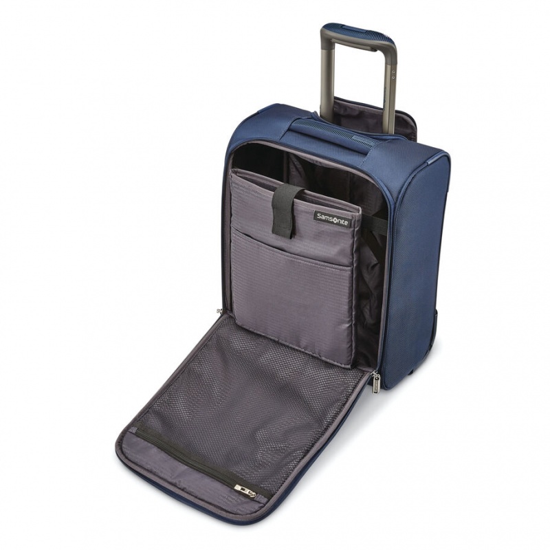 Blue Samsonite Insignis Underseater Wheeled Luggage Carry On Luggage | FWM845709