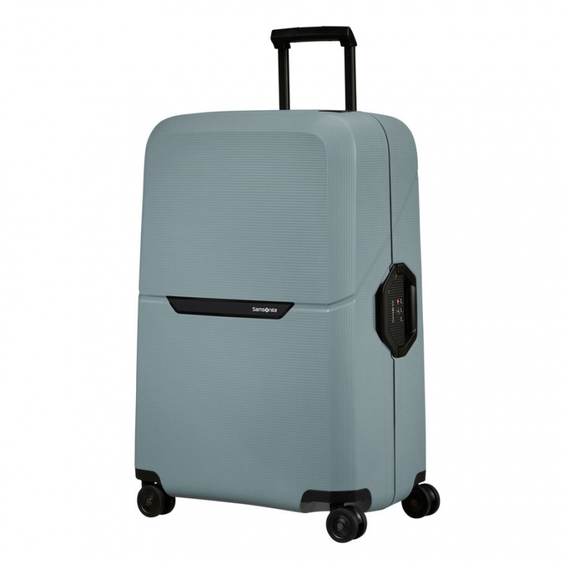 Blue Samsonite Maxsum Eco Large Spinner Luggage Checked Luggage | SIZ186943