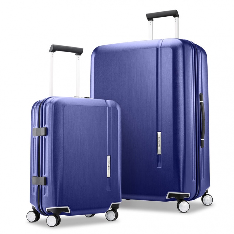 Blue Samsonite Novaire 2 Piece Hardside Luggage Sets | PYJ426103