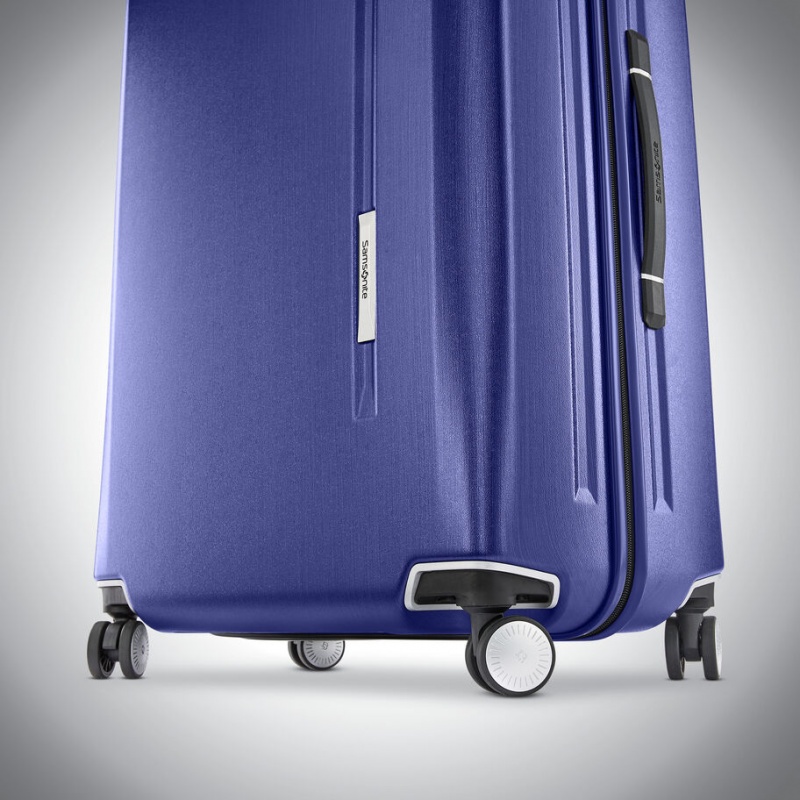 Blue Samsonite Novaire Extra Large Spinner Large Hardside Luggage Checked Luggage | UCV407869