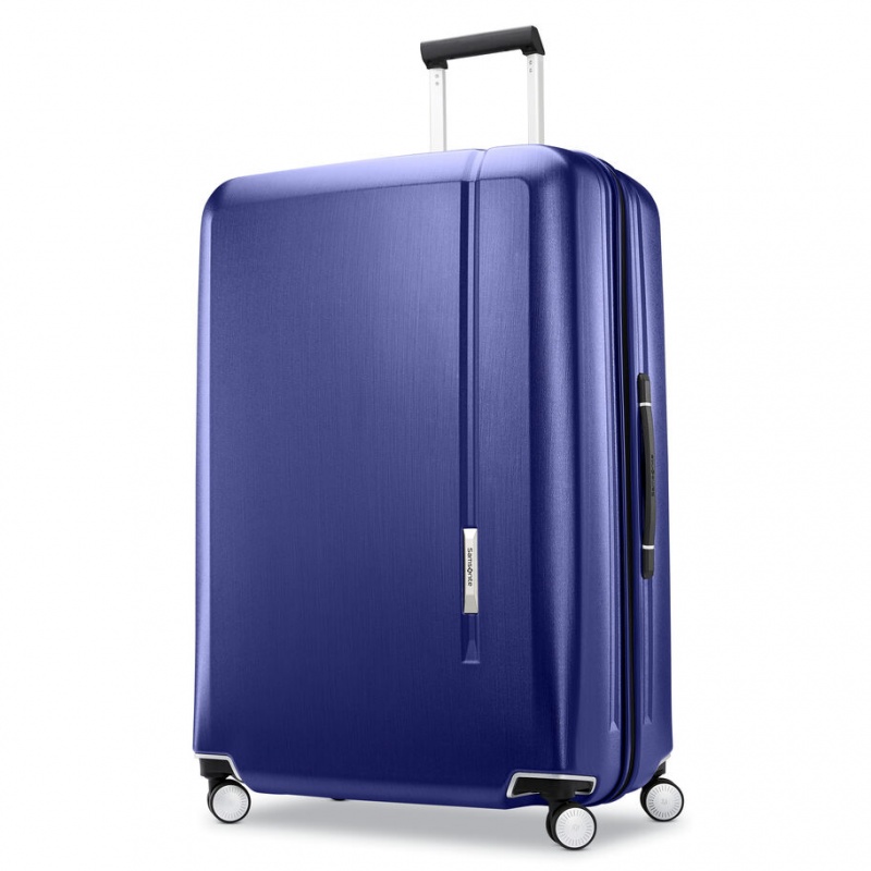 Blue Samsonite Novaire Extra Large Spinner Large Hardside Luggage Checked Luggage | UCV407869