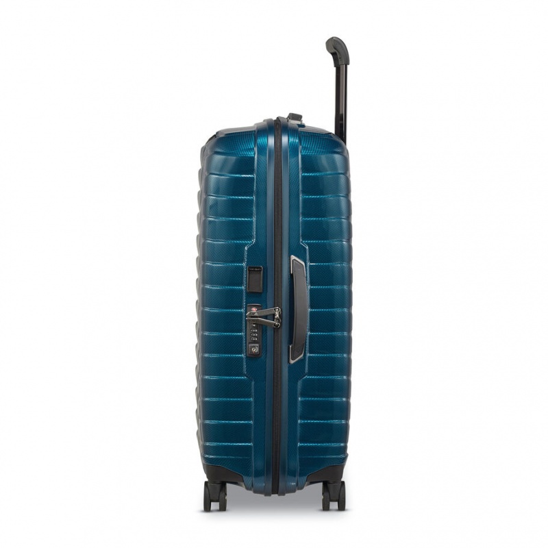 Blue Samsonite Proxis Medium Spinner Luggage Checked Luggage | GUO295386