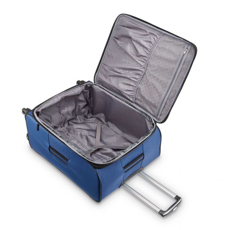 Blue Samsonite StackIt Plus 2 Piece Stackable Luggage Sets | TSE045768