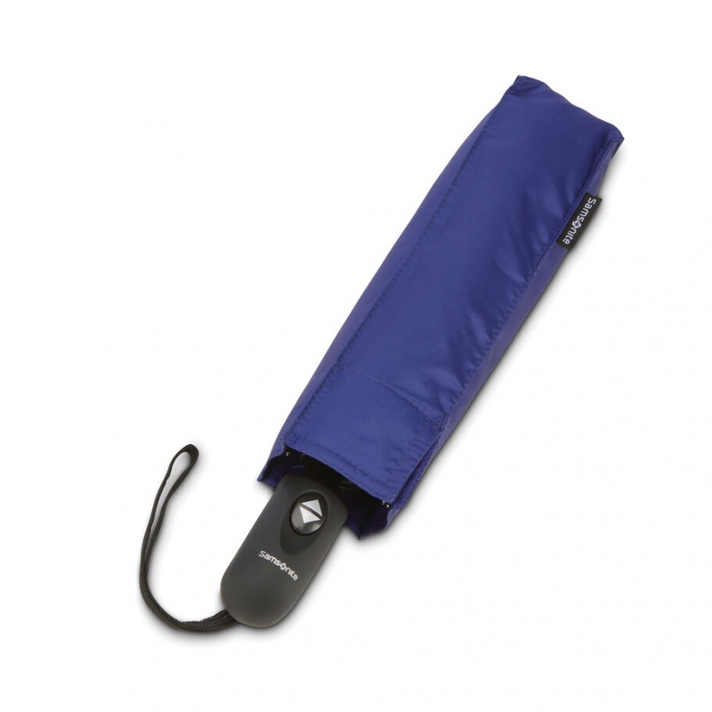 Blue Samsonite Windguard Auto Open/Close Accessories Umbrellas | ESZ907154