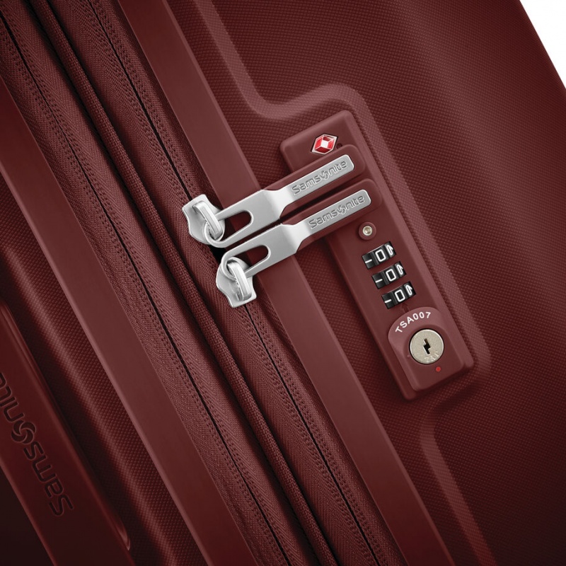 Burgundy Samsonite Outline Pro Large Spinner Hardside Luggage Checked Luggage | XHV591437