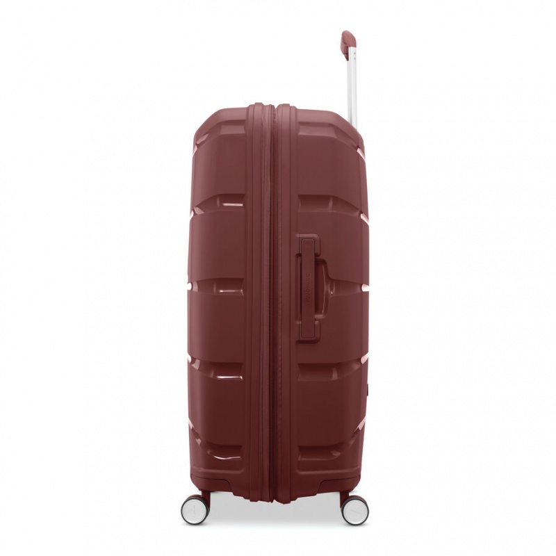 Burgundy Samsonite Outline Pro Large Spinner Hardside Luggage Checked Luggage | XHV591437