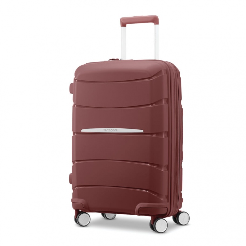 Burgundy Samsonite Outline Pro Spinner Hardside Luggage Carry On Luggage | RFK318925