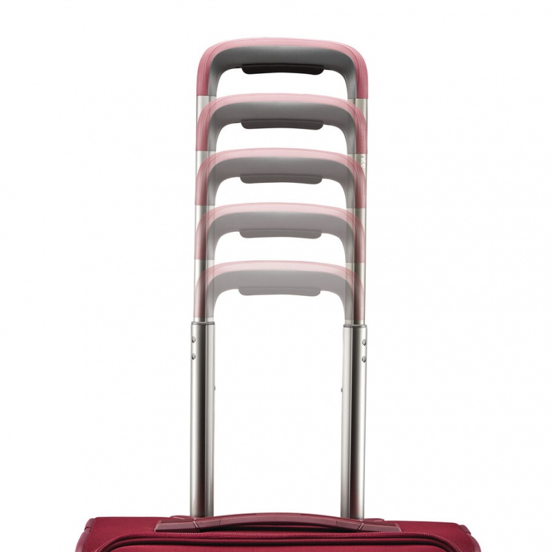 Burgundy Samsonite Silhouette 17 Spinner Luggage Carry On Luggage | PGH156893