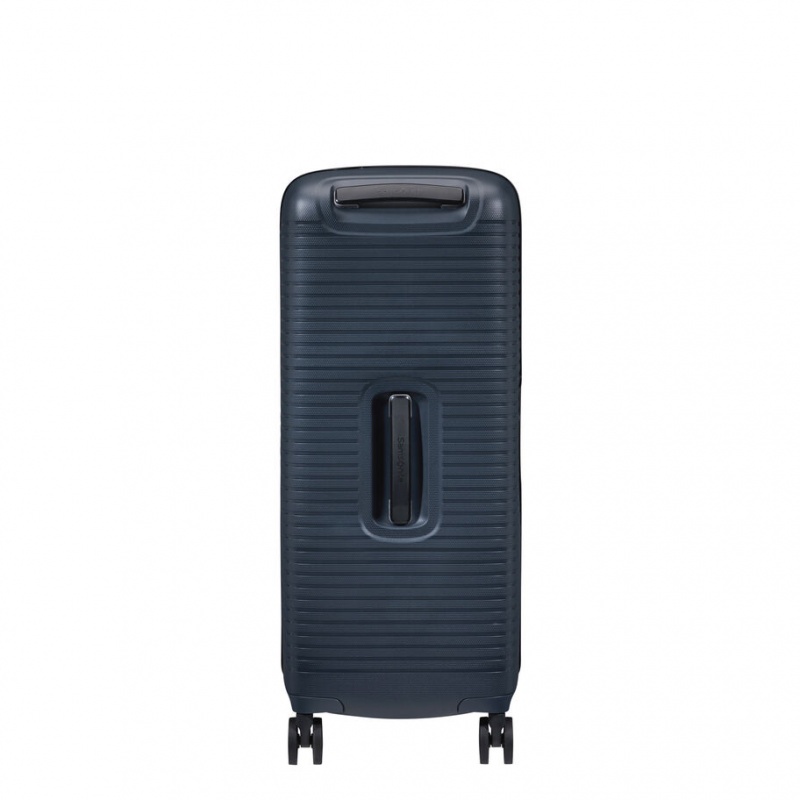 Dark Blue Samsonite Ibon Large Spinner Luggage Checked Luggage | UTW542639