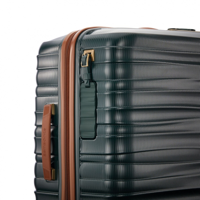 Dark Green Samsonite Stryde 111 Medium Glider Hardside Luggage Checked Luggage | VHL035482