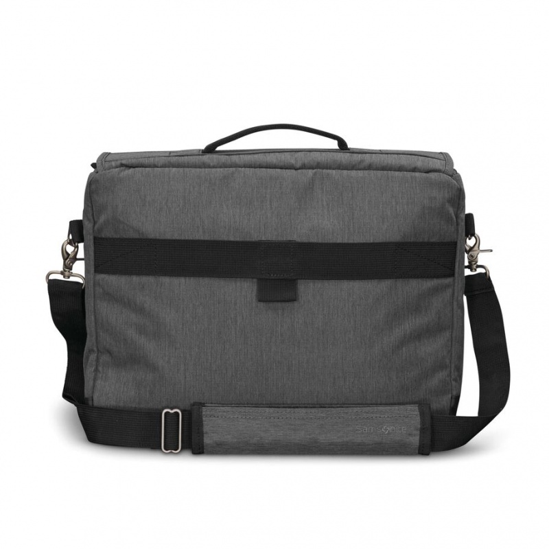 Dark Grey Samsonite Modern Utility Messenger Bags & Backpacks Business Bags | TMC504317