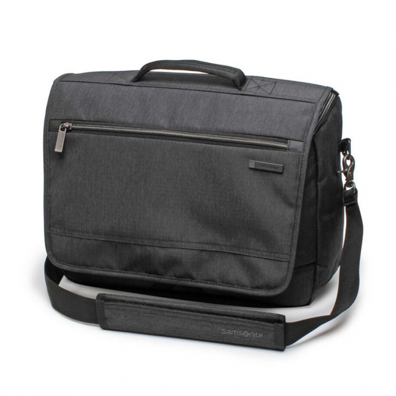 Dark Grey Samsonite Modern Utility Messenger Bags & Backpacks Business Bags | TMC504317