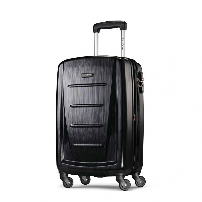 Dark Grey Samsonite Winfield 2 Hardside Spinner Luggage Carry On Luggage | MEF395726