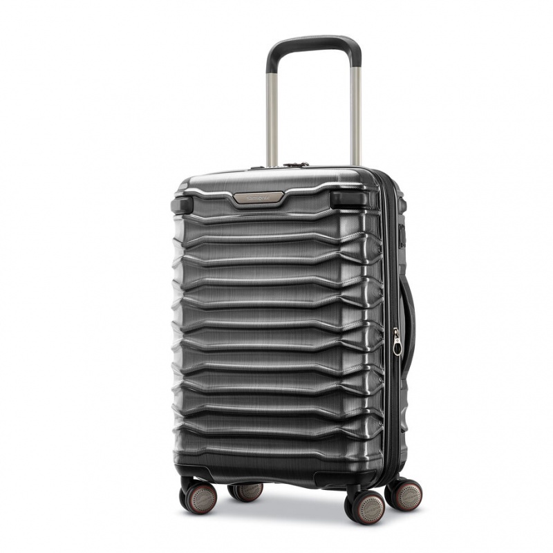 Deep Grey Samsonite Stryde 2 22x14x9 Glider Luggage Carry On Luggage | JNV957640