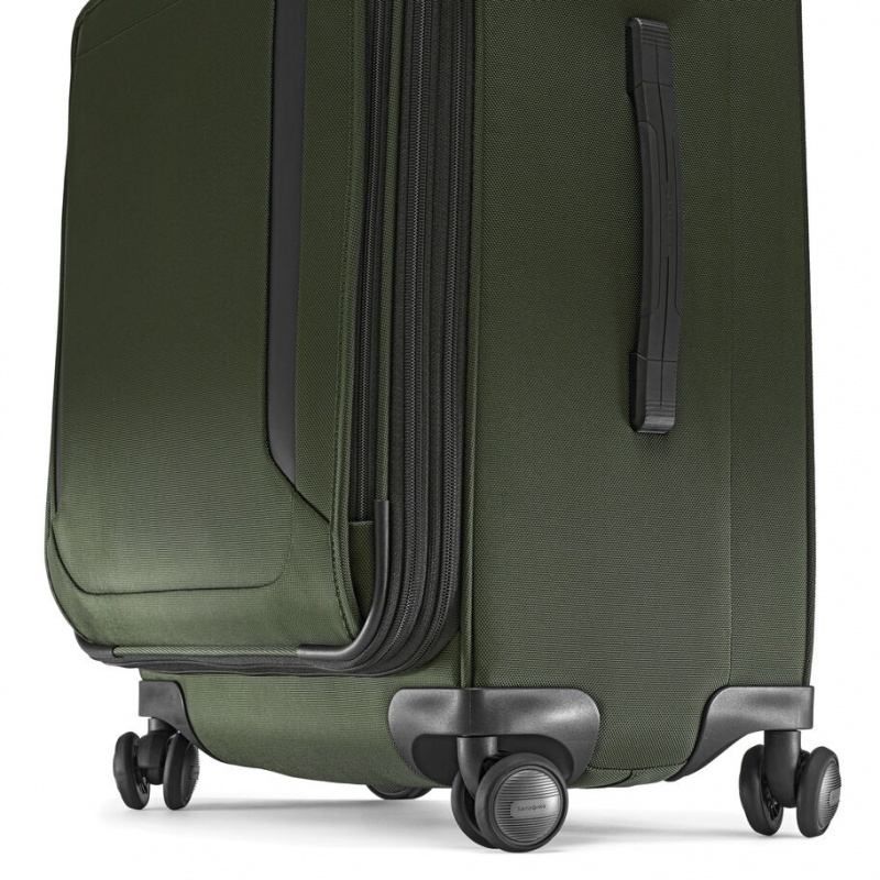 Green Samsonite Armage II Large Expandable Spinner Luggage Checked Luggage | ACO731805