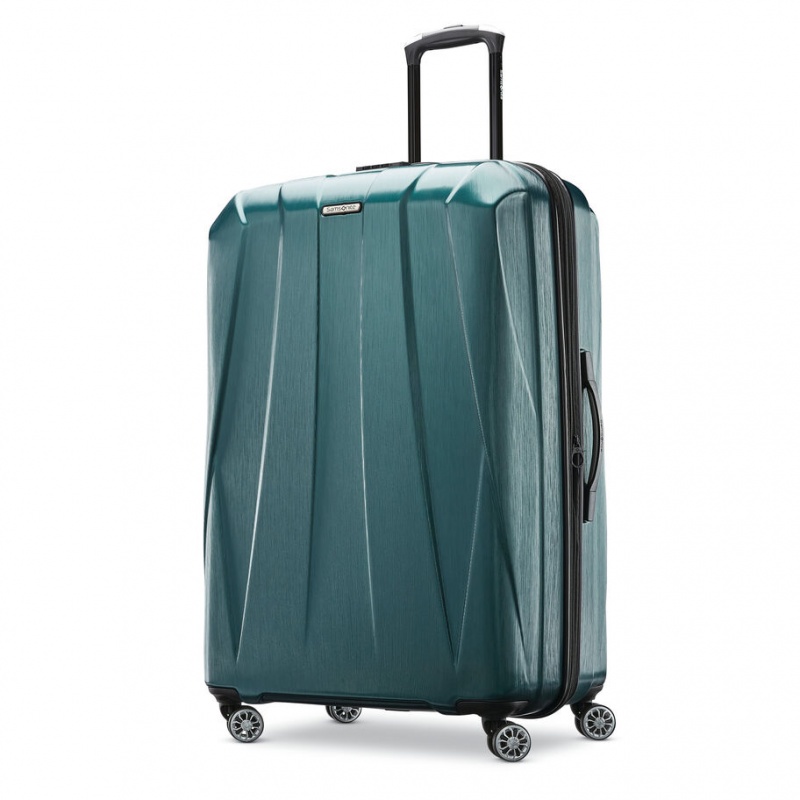 Green Samsonite Centric 2 Large Spinner Luggage Checked Luggage | URE375681