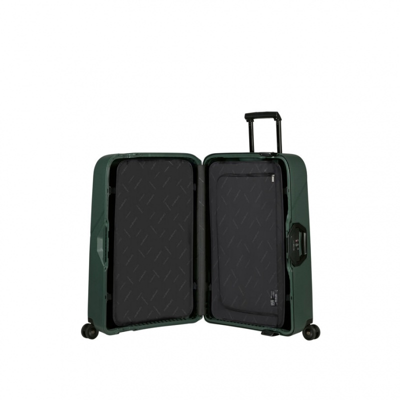 Green Samsonite Maxsum Eco Large Spinner Luggage Checked Luggage | TSJ326087