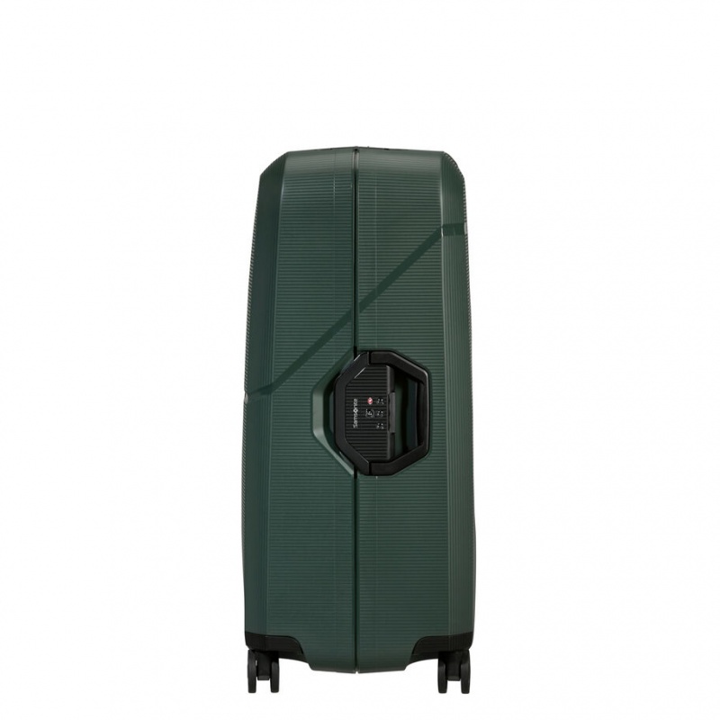 Green Samsonite Maxsum Eco Large Spinner Luggage Checked Luggage | TSJ326087