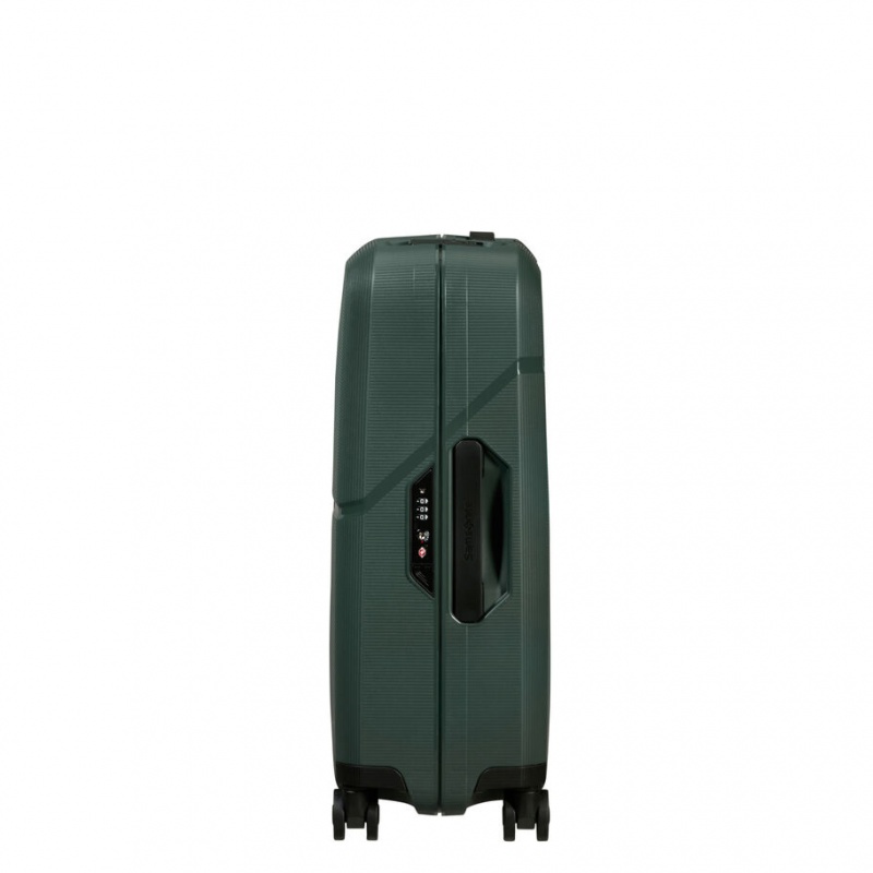 Green Samsonite Maxsum Eco Spinner Luggage Carry On Luggage | JHE251894