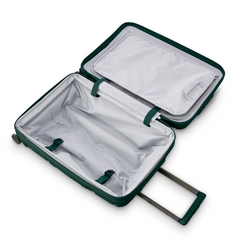 Green Samsonite Outline Pro Spinner Hardside Luggage Carry On Luggage | PLZ781624