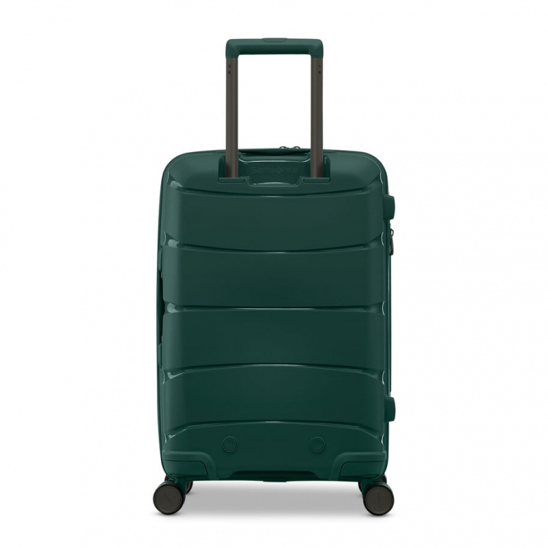 Green Samsonite Outline Pro Spinner Hardside Luggage Carry On Luggage | PLZ781624