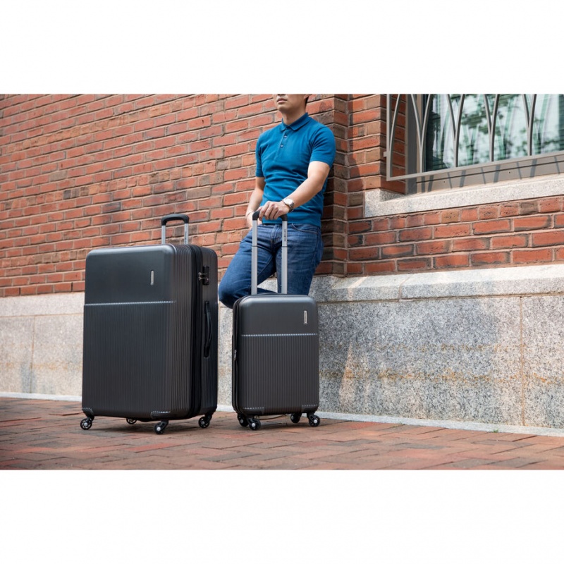 Grey Samsonite 2 Piece (CO/LG) Hardside Luggage Sets | ACM370851