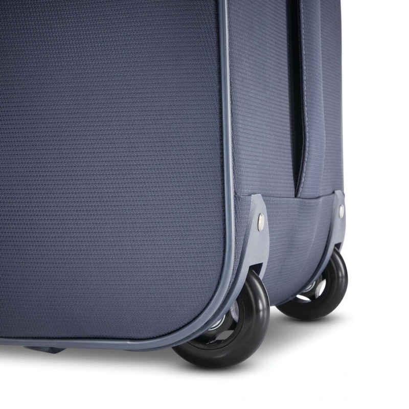 Grey Samsonite Ascentra Wheeled Underseater Luggage Carry On Luggage | EUL930618