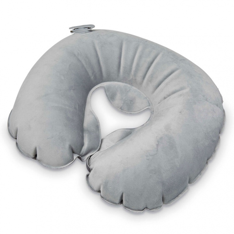 Grey Samsonite Inflatable with Pouch Accessories Pillow | FSY382057