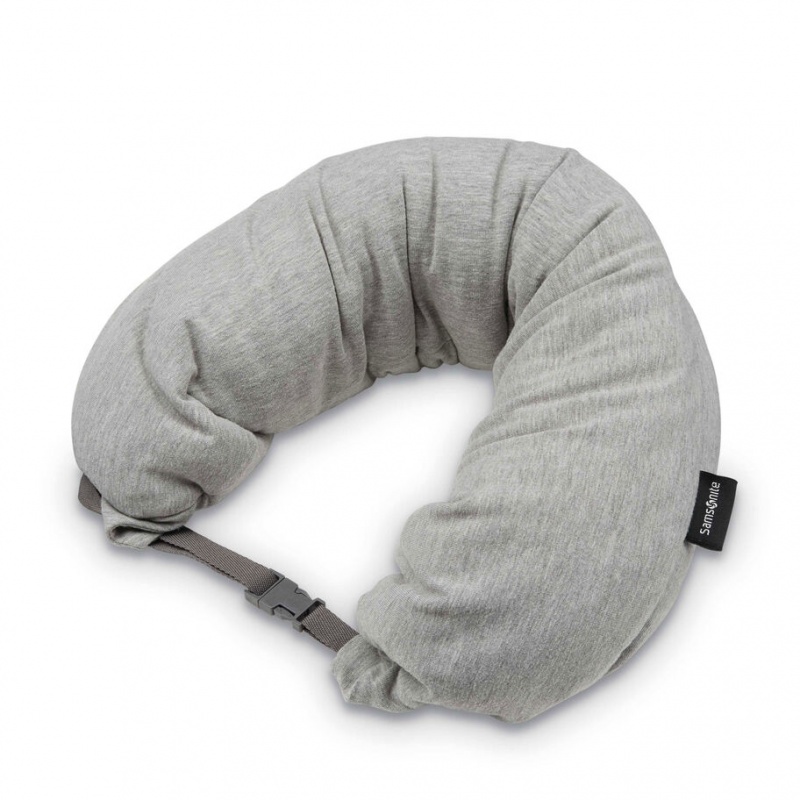 Grey Samsonite Microbead 3-in-1 Neck Accessories Pillow | QGC794285