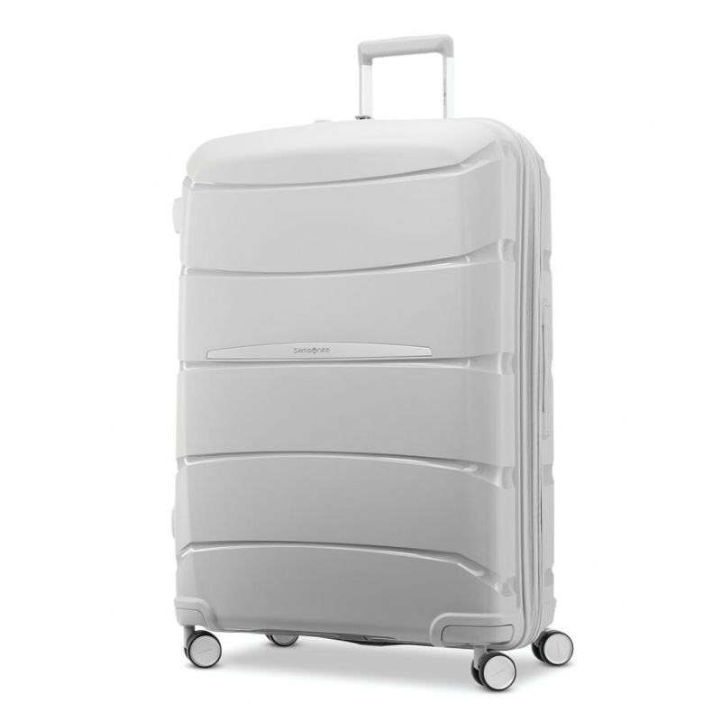 Grey Samsonite Outline Pro Large Spinner Hardside Luggage Checked Luggage | IHV293105