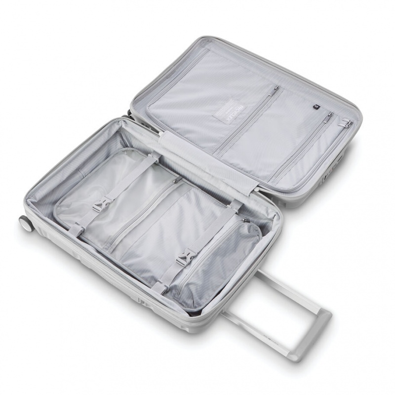 Grey Samsonite Outline Pro Spinner Hardside Luggage Carry On Luggage | JKA052834